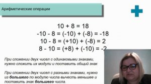 Положительные и отрицательные числа