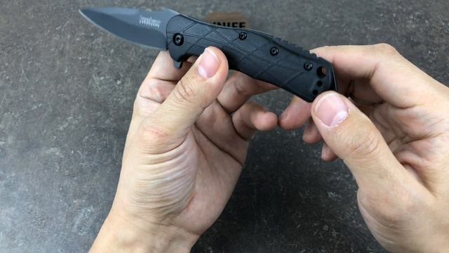 Нож "RJ Martin Tactical 3.0" 8Cr13MoV термопластик GRN K1987 от Kershaw