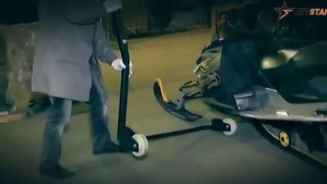 Подкат для снегохода. смотреть онлайн