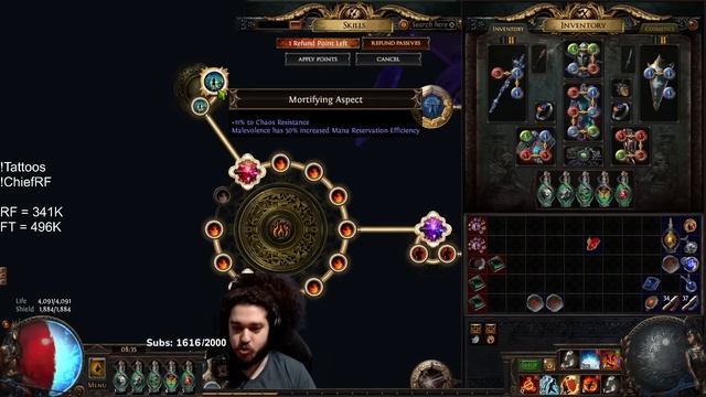 Path of Exile 3.22 | Lvl 95+ RF Inquisitor Setting up Aegis & Melding + Block Based Tips смотреть онлайн