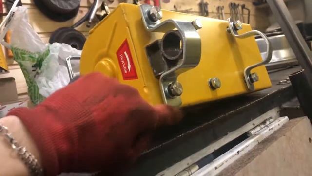 Кран-балка в гараж DIY. Часть 3. Гаражная лебедка.