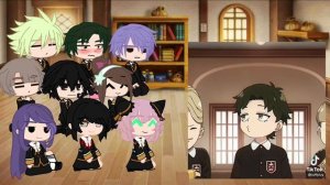 EDEN SCHOOL REACT TO ANYA X DAMIAN!!!//SHORT AF AND BORING//SASH-LEE!