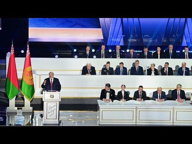 Выступление Президента Беларуси на заседании Всебелорусского народного собрания. ПОЛНОЕ ВИДЕО!!!
