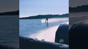 Как кататься на водных лыжах, рыбинка