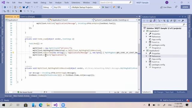 MQTT C# - Using MQTT with C# [Step By Step Tutorial For MQTT Integration] - M2MQTT C# смотреть онлайн