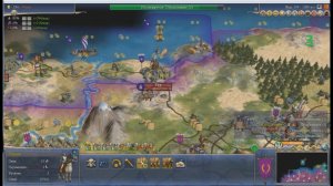 Civilization 4. Средиземноморье. Рим. Цезарь. Часть 3. Капитуляция Кореи. Война с французами