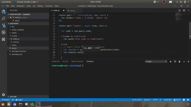 How To: Implement discord OAuth flow in your node.js express WebApp. смотреть онлайн