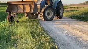 Пьяная деревня пьяный тракторист авария