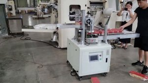 ручная упаковочная машина для запечатывания картонных коробок из бумажной салфетки для лица