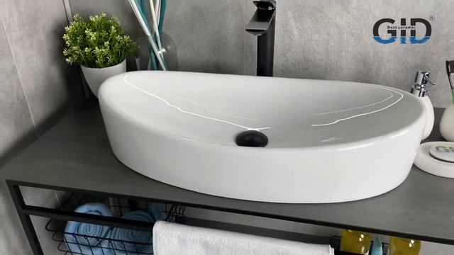 Накладная раковина для ванной Gid Tr4898