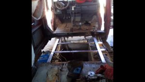 Замена центральной части днища Фольксваген Т4