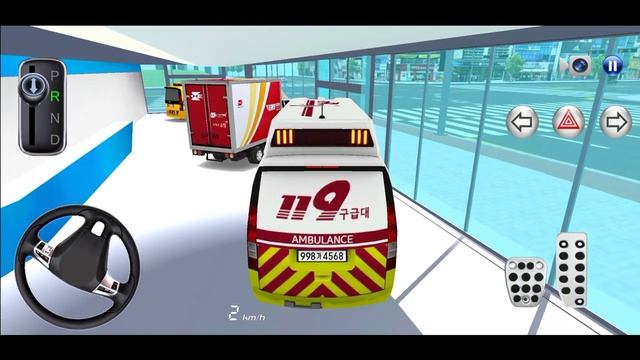 New salon Genesis GV80 Emergency Ambulance in the showroom -3D driving class 2023 Gameplay V29.3 смотреть онлайн