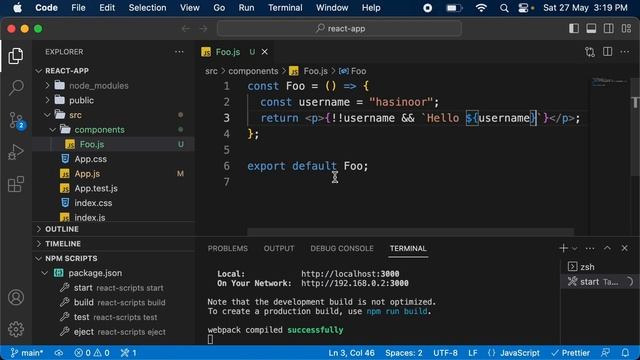04. Text Interpolation and Conditional Rendering in Angular, React, Svelte and vue