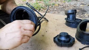 модуль топливного бака Атего(снятие и установка)