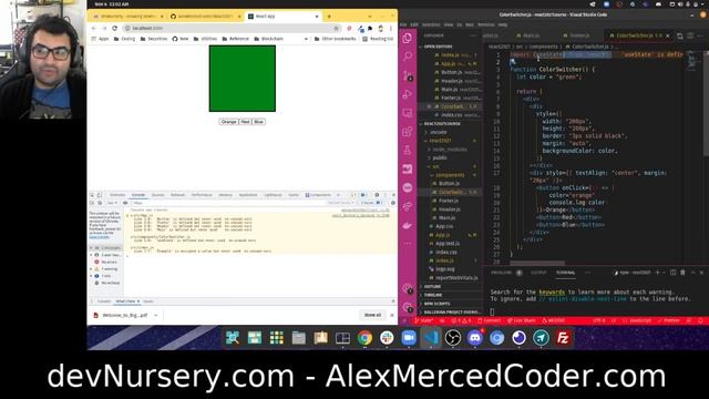 AM Coder - React 2021 Course #3 - State, Event Listeners смотреть онлайн