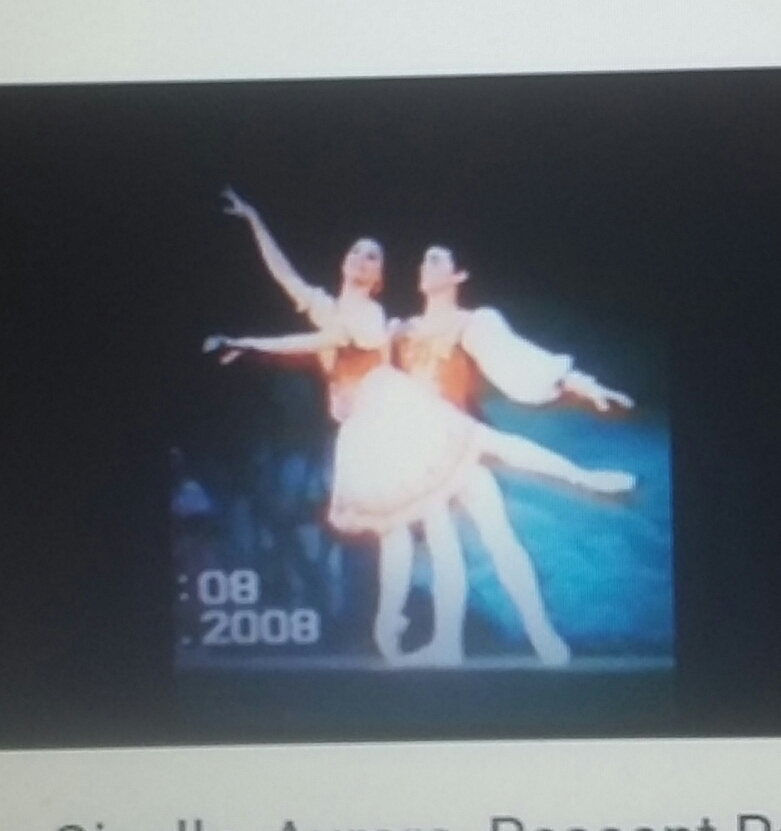 Вариация "Вставное па-де-де" балет "Жизель" - балерина Маргарита Андреева смотреть онлайн