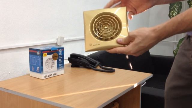 Вентилятор накладной Soler & Palau SILENT-100 CZ GOLD смотреть онлайн