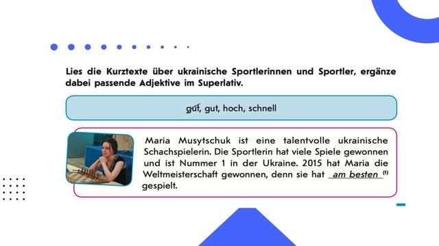 Sport und Rekorde // Сотникова 7(3) клас смотреть онлайн