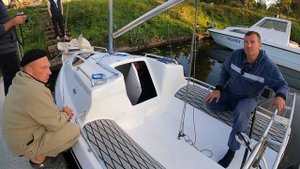 Конкурент яхт Ассоль? Скоу, микро-круизер "ИглаТур 450". Сколько весит, сколько ходит, сколько стои