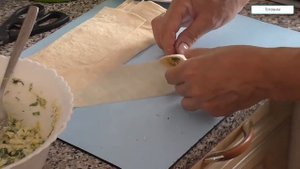 Уголки из Лаваша ★ Лаваш  с Начинкой  ?