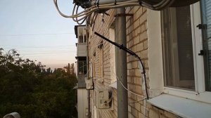 Cross-YAGI 3el на SATCOM. Part VI (стационарный монтаж)