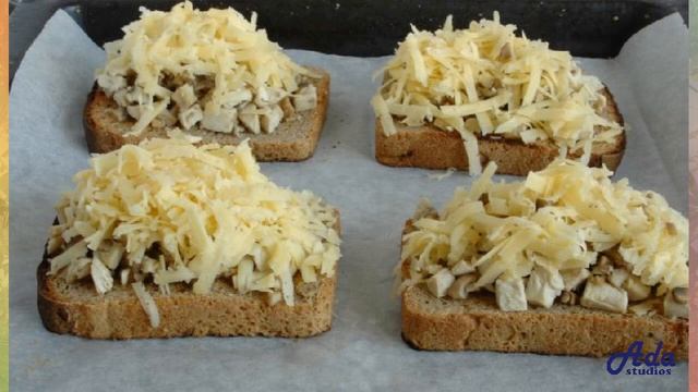 ★СЕНСАЦИОННОЕ БЛЮДО-★ ГРЕНКИ С ГРИБАМИ ★ смотреть онлайн