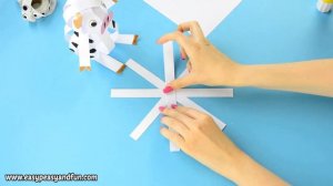 Easy Paper Cow Craft – Farm Animal Craft Ideas