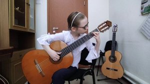 Ж Ферре Этюд Соль мажор исп Небогатикова Александра 4 класс