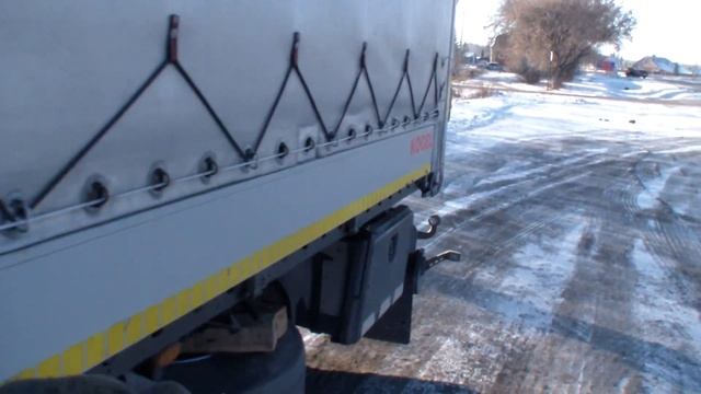 Как опломбировать полуприцеп.