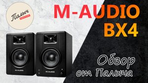 Акустическая система M-AUDIO BX4 (ПАРА) || Обзор от Палыча