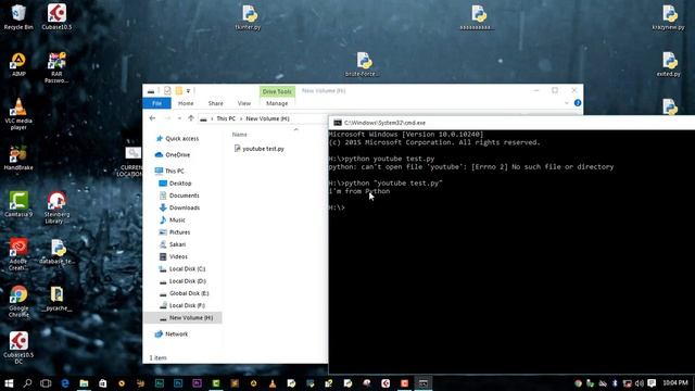 How to Run Python Script in CMD