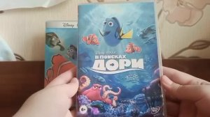 Обзор на 2 DVD-Диск В поисках Немо (2003) и В поисках Дори (2016)