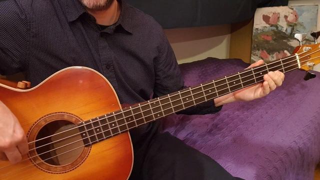 NE BODI KOT DRUGI - Ditka - acoustic bass Learn Play смотреть онлайн