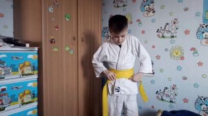 как правильно завязать пояс кимоно