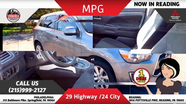 2014 Mitsubishi Outlander Sport SE смотреть онлайн