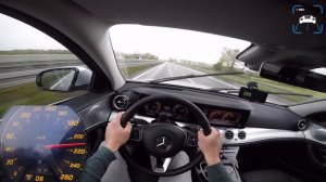 Mercedes Benz E Class ALL TERRAIN 220d AUTOBAHN POV by AutoTopNL
