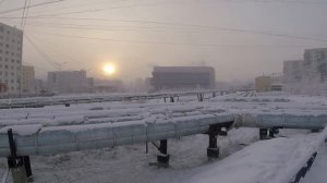 Обзор зимнего Якутска (часть 1) | Морозы в Якутии
