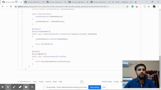 Create Database in Entity Framework Core Using Code First Approach and CRUD Operation in EF Core