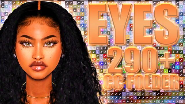 290+ CC EYE COLORS CC FOLDER + SIM DOWNLOAD | Sims 4 CAS смотреть онлайн