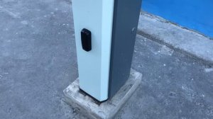 Установка шлагбаума АН Моторс в ЖК "Ривьера"