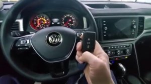 Volkswagen Teramont установка охранной системы StarLine S96 в "Мастер Вольт"