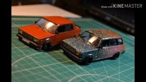 Тюнинг масштабных моделей ваз 2104