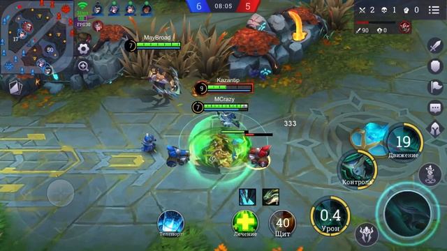 Legend of Ace, герой Хейла, 5 на 5, MOBA, iOS ANDROID смотреть онлайн