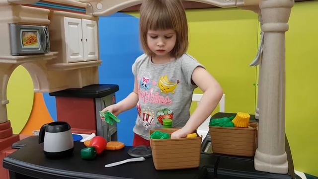 Игровая площадка Детский сад в ТЦ Гудок Самара