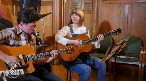 Bistro Fada, заглавная тема фильма "Полночь в Париже" - Яна и Сергей Комбаровы
