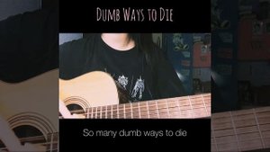 Dumb Ways to Die | Guitar cover.