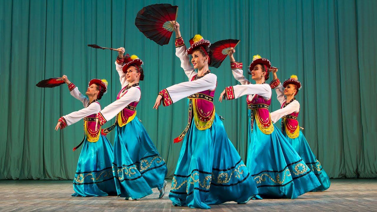 Корейский танец "Санчонга". Балет Игоря Моисеева смотреть онлайн