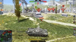 В БОЛЬ БЛИЦ #173 / Вот что значит советский танк! / WoT Blitz KRUPA