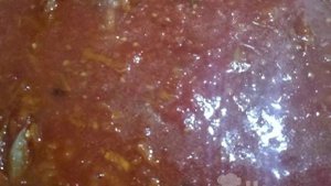 Фаршированный болгарский перец с майонезом в кастрюле