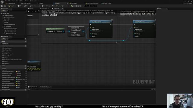 How To Use Enhanced Input System With UE5 Using The VR Template.